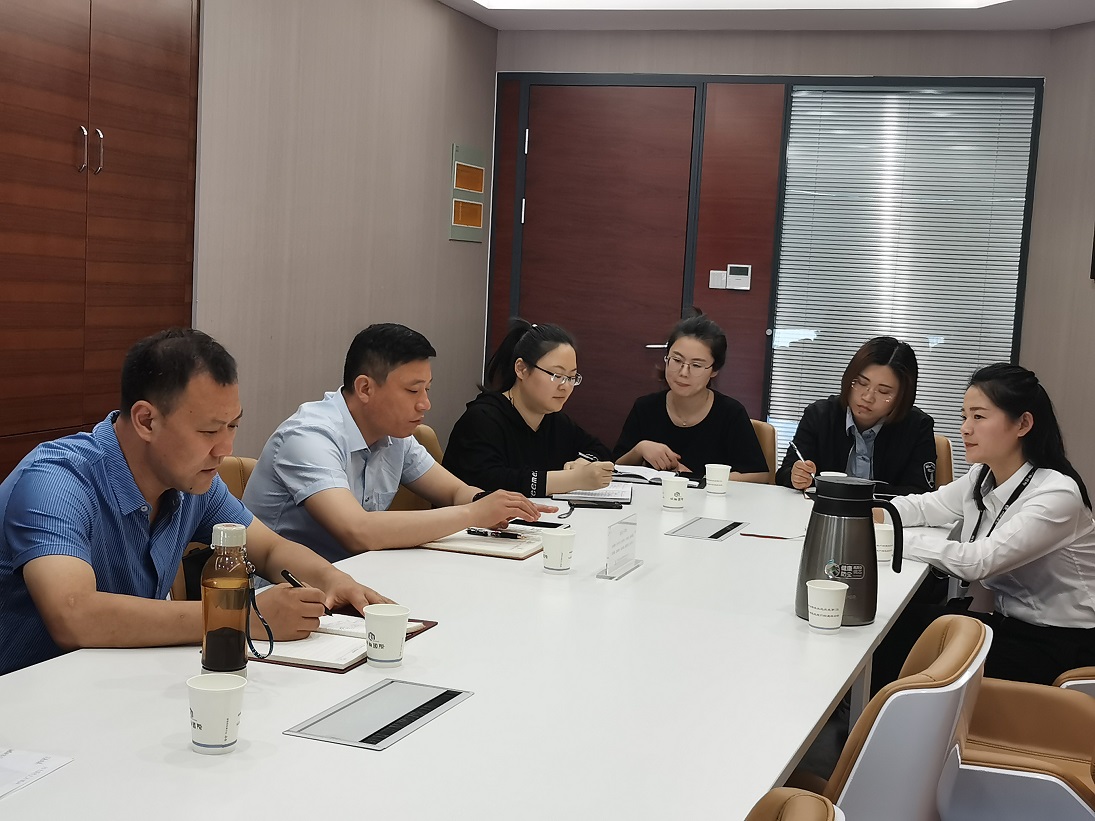 连云区海州湾街道党委领导莅临我司指导工作